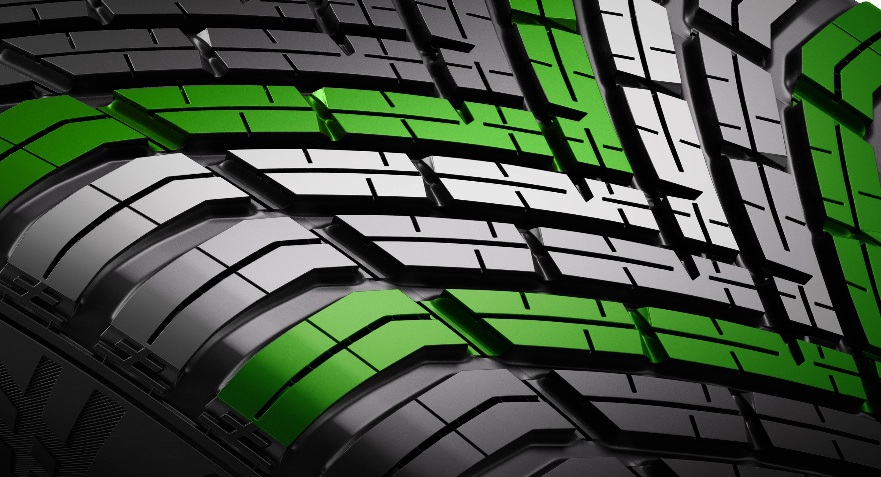 Noise-reducing grooves